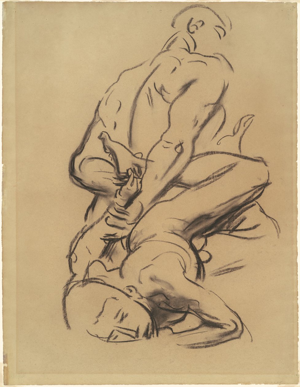 Studie für "Das Jüngste Gericht" von John Singer Sargent