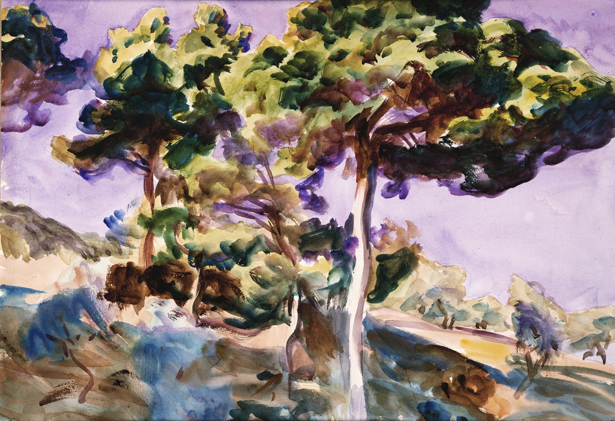 Bäume von John Singer Sargent