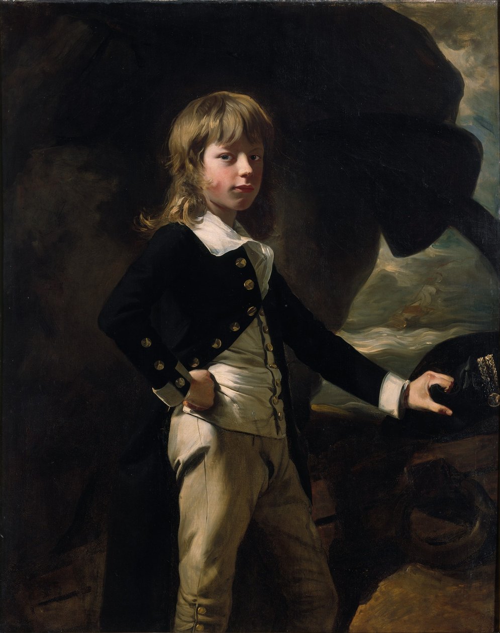 Midshipman Augustus Brine von John Singleton Copley