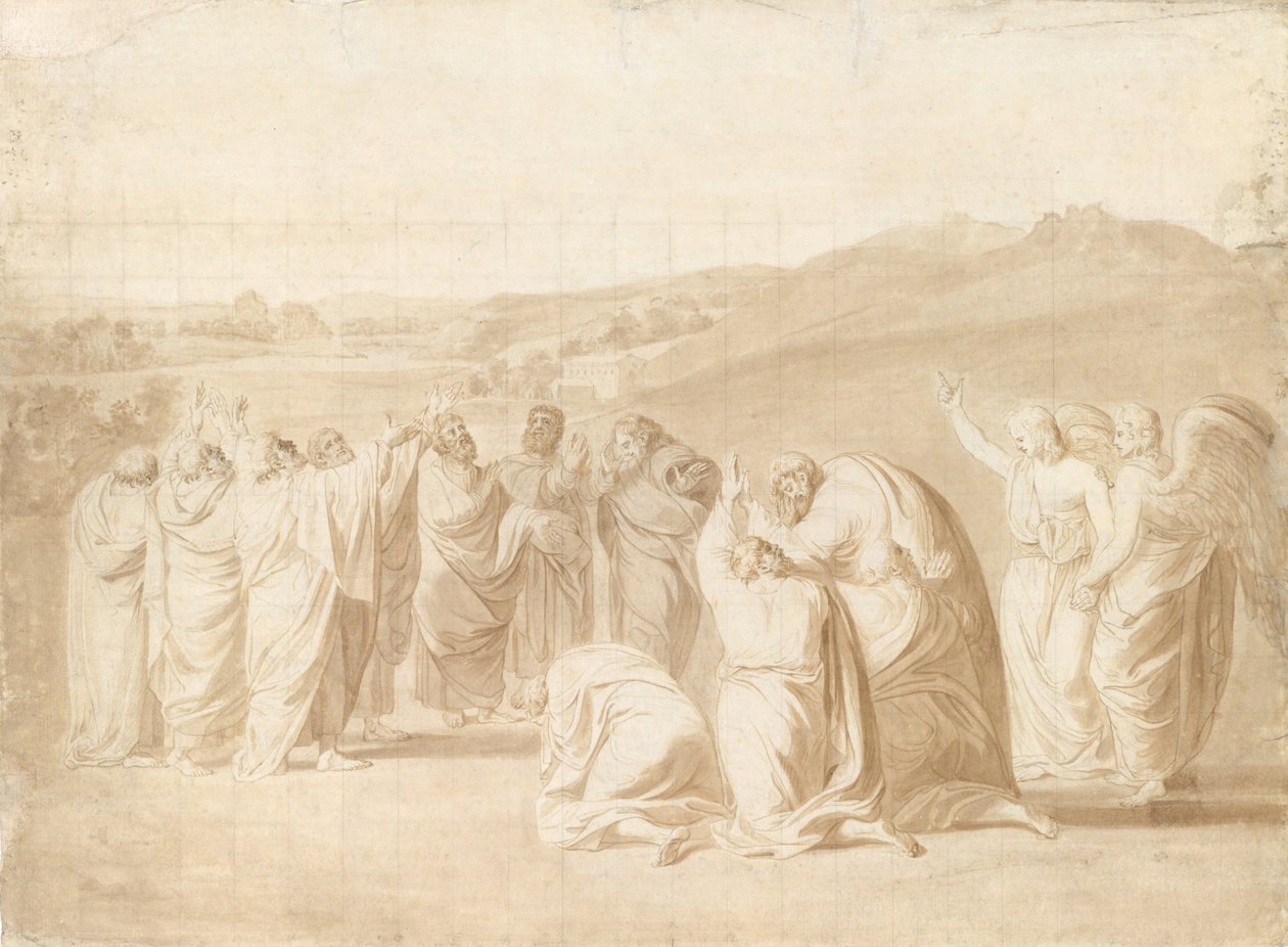Studie für die Himmelfahrt von John Singleton Copley