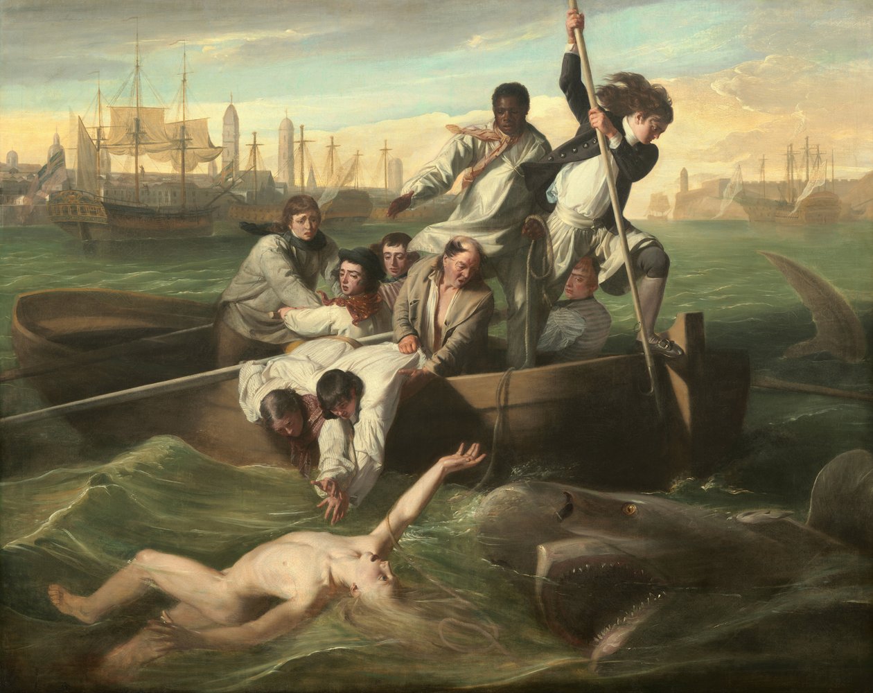 Watson und der Hai von John Singleton Copley