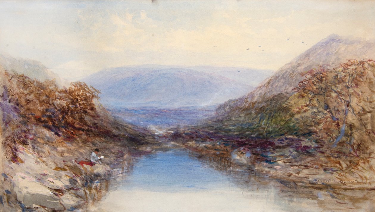 Am Flussufer von John Skinner Prout