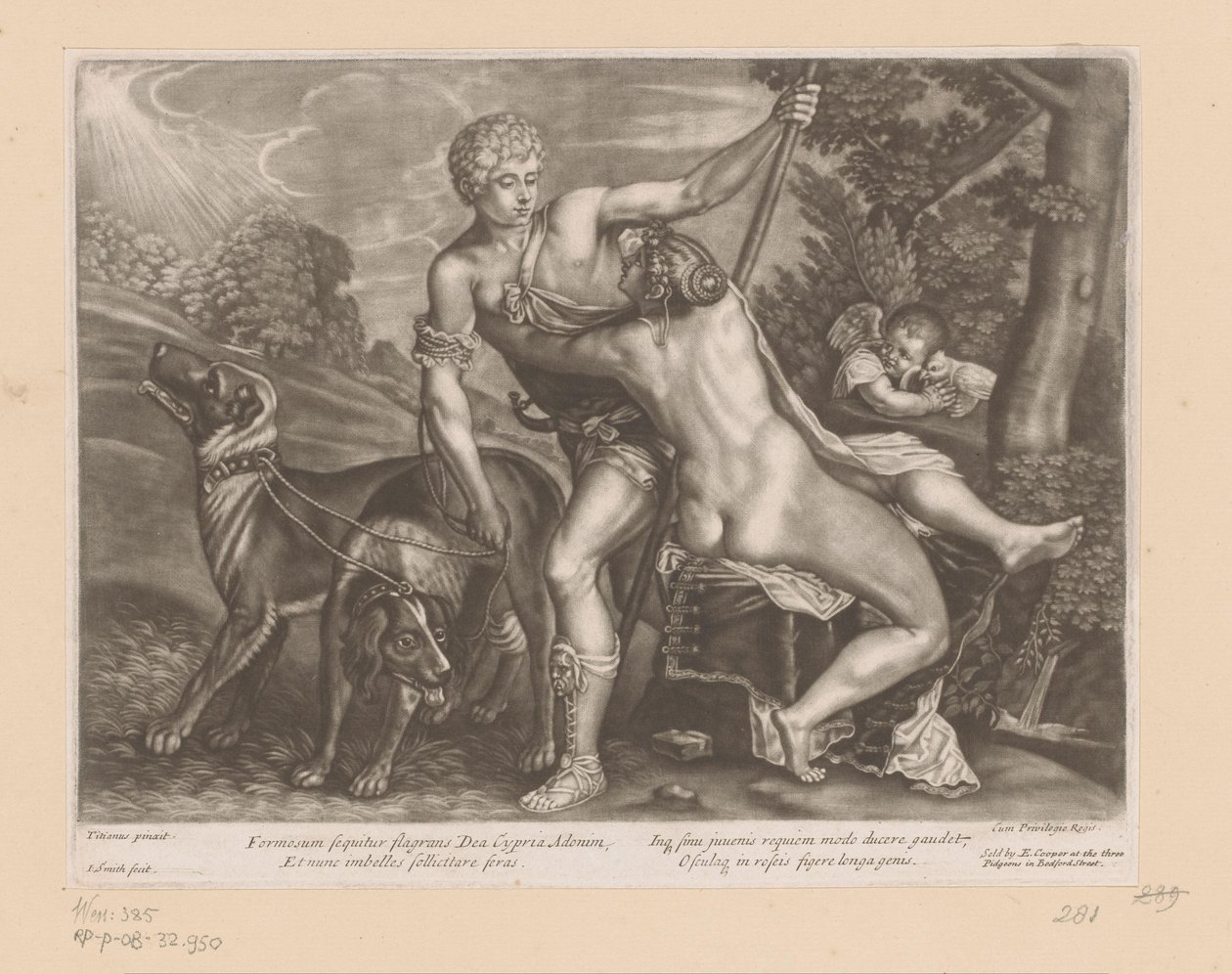 Venus und Adonis von John Smith