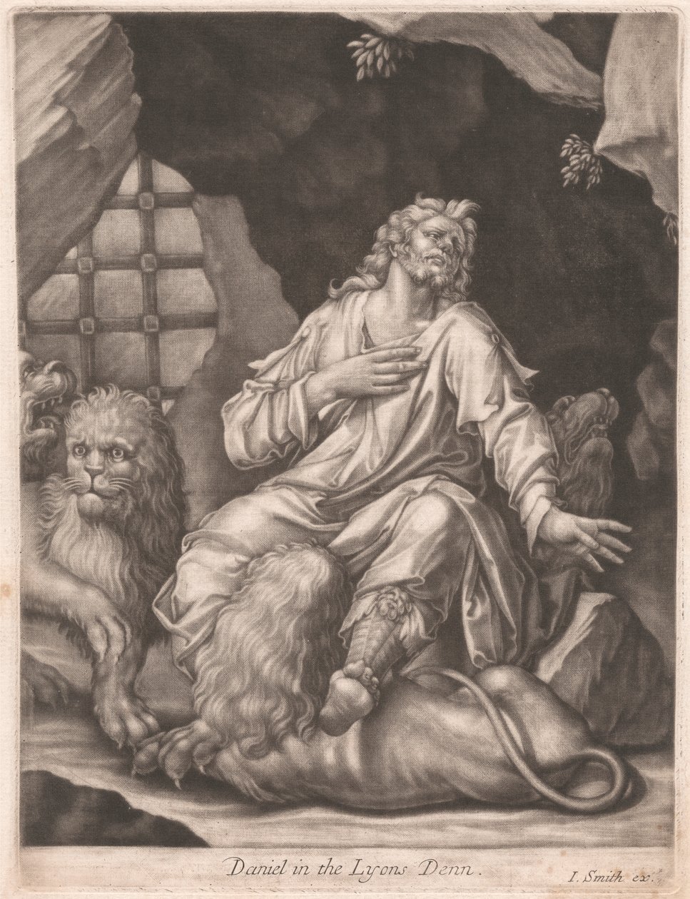 Daniel in der Löwengrube von John Smith