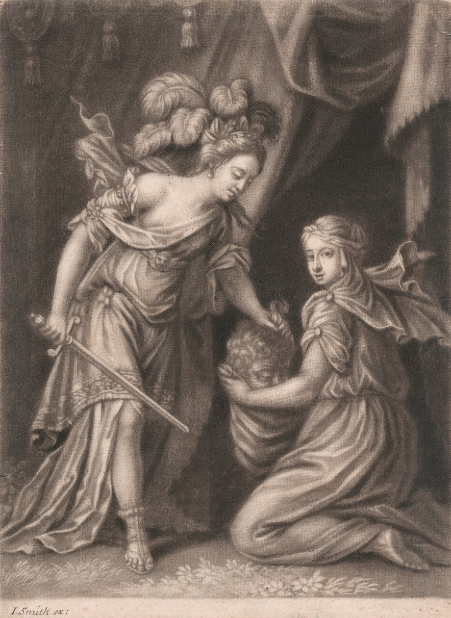 Judith mit dem Kopf des Holofernes von John Smith