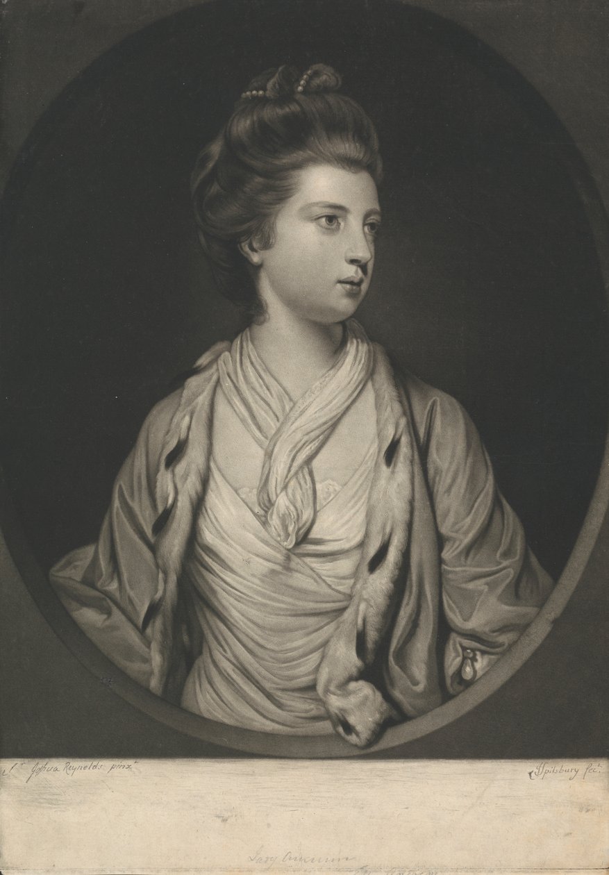 Gräfin von Ancrum von John Spilsbury