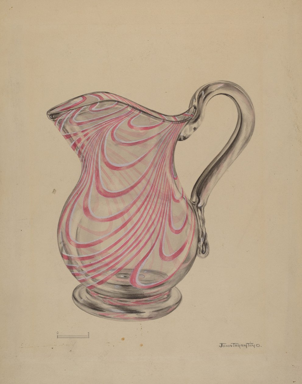 Sahnekrug, ca. 1936 von John Tarantino