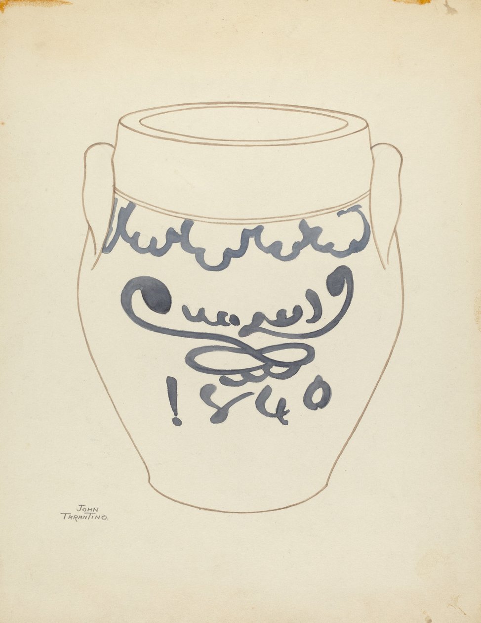 Krug, ca. 1953 von John Tarantino