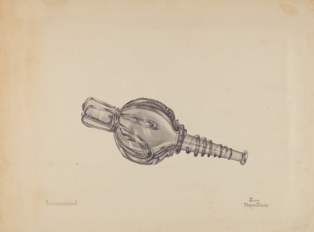 Miniatur-Balgflasche, ca. 1936 von John Tarantino