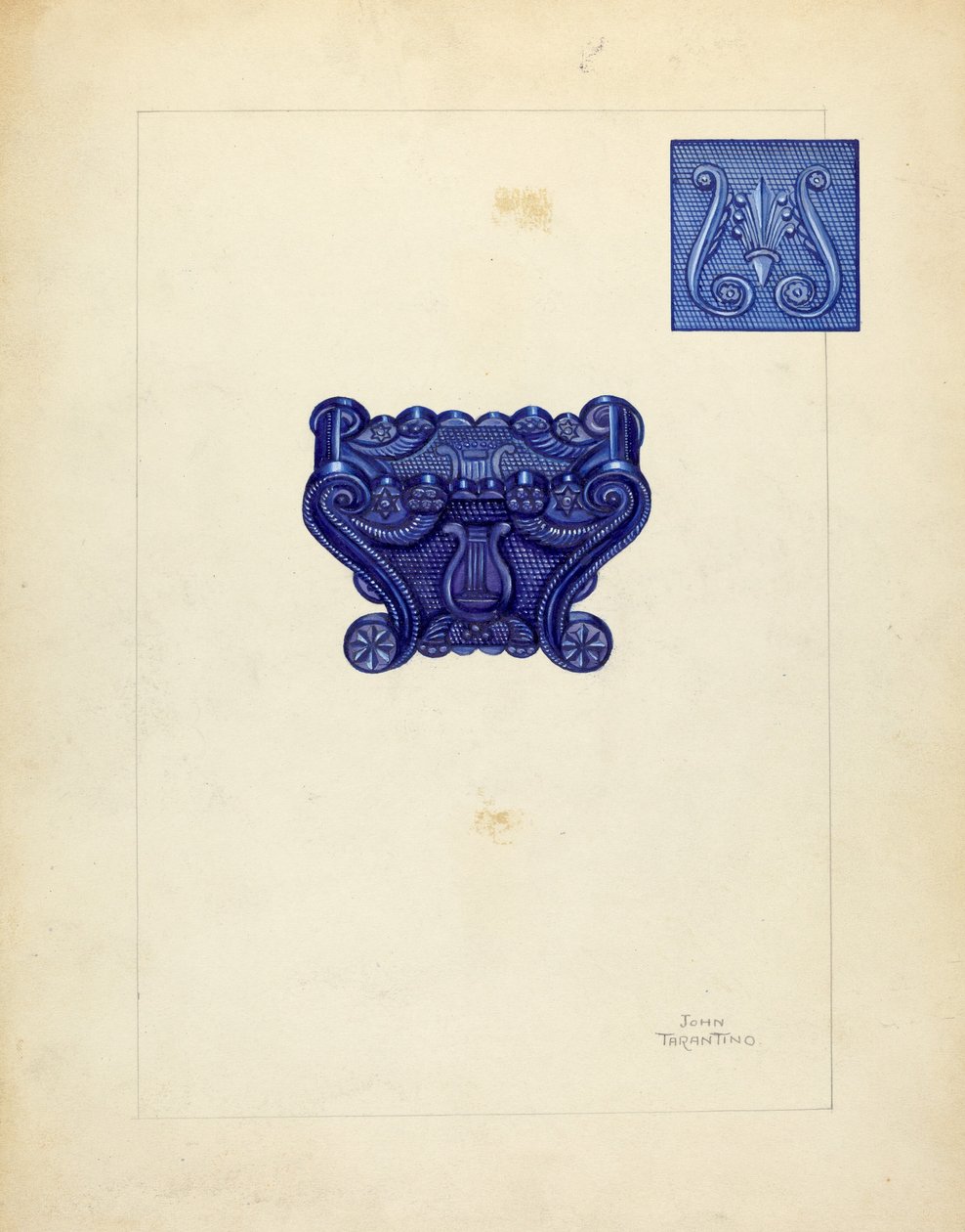 Salzfass, ca. 1940 von John Tarantino