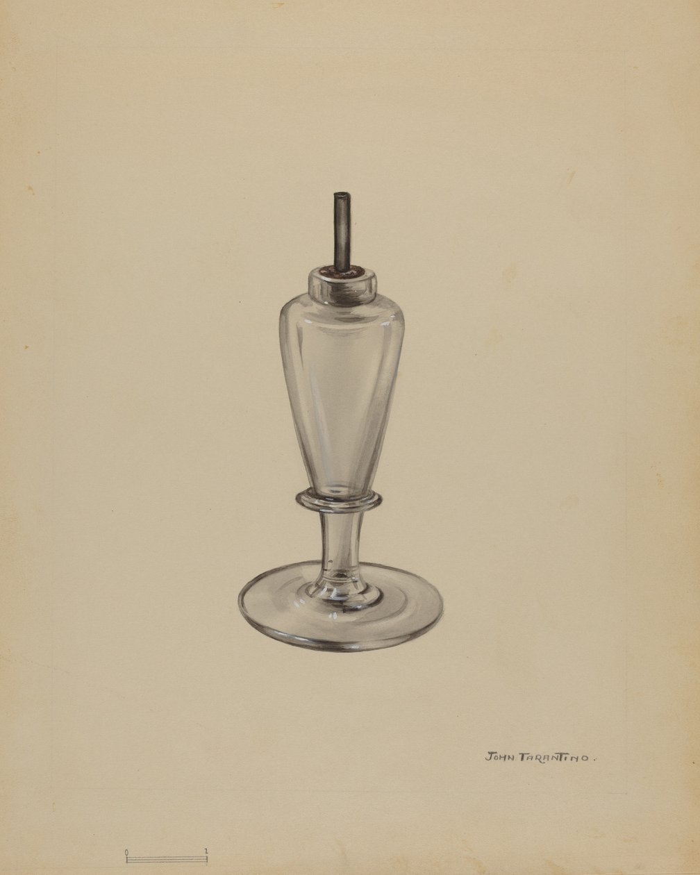 Funkenlampe, ca. 1936 von John Tarantino