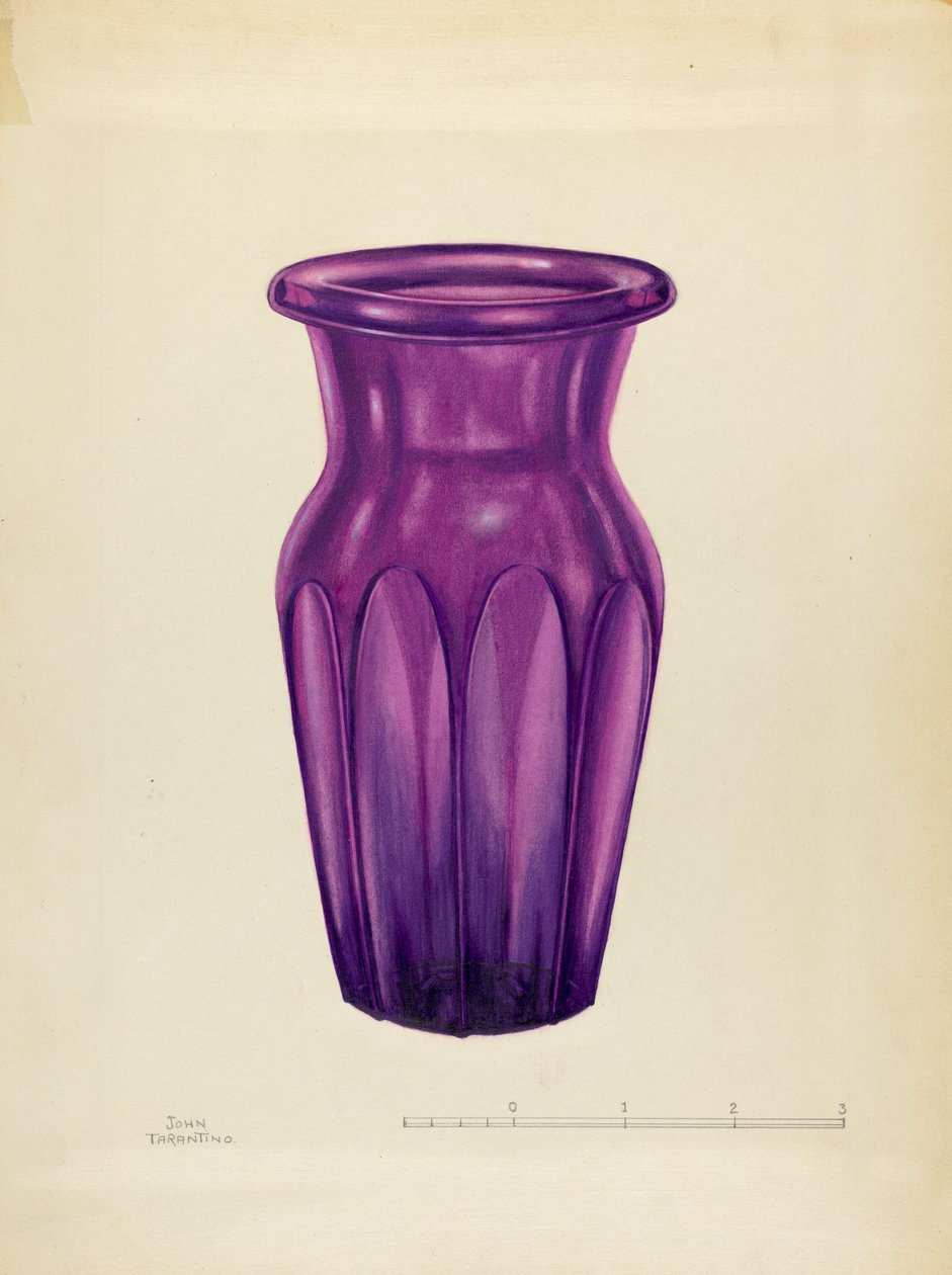 Vase, ca. 1940 von John Tarantino