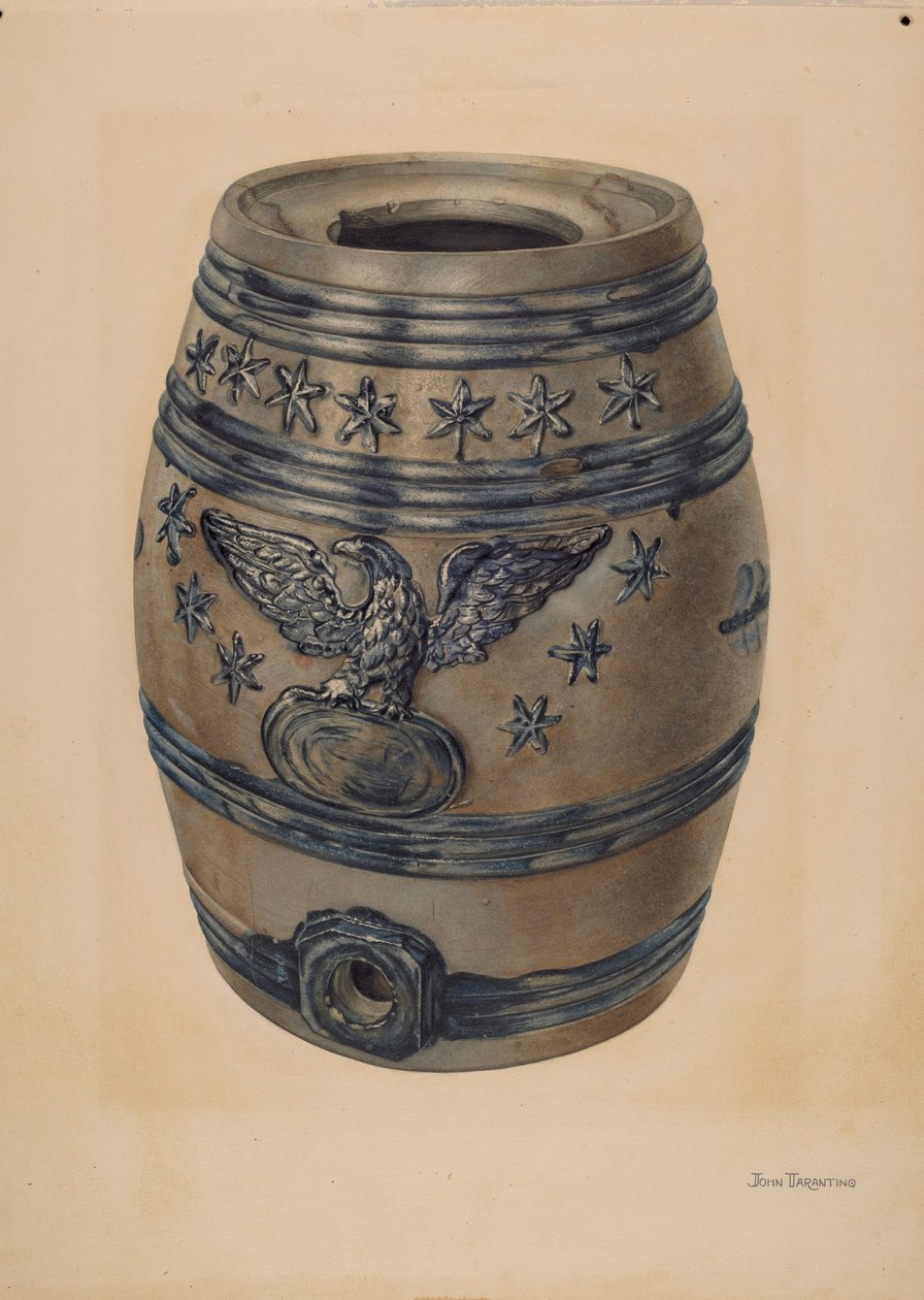 Weinfass, ca. 1939 von John Tarantino