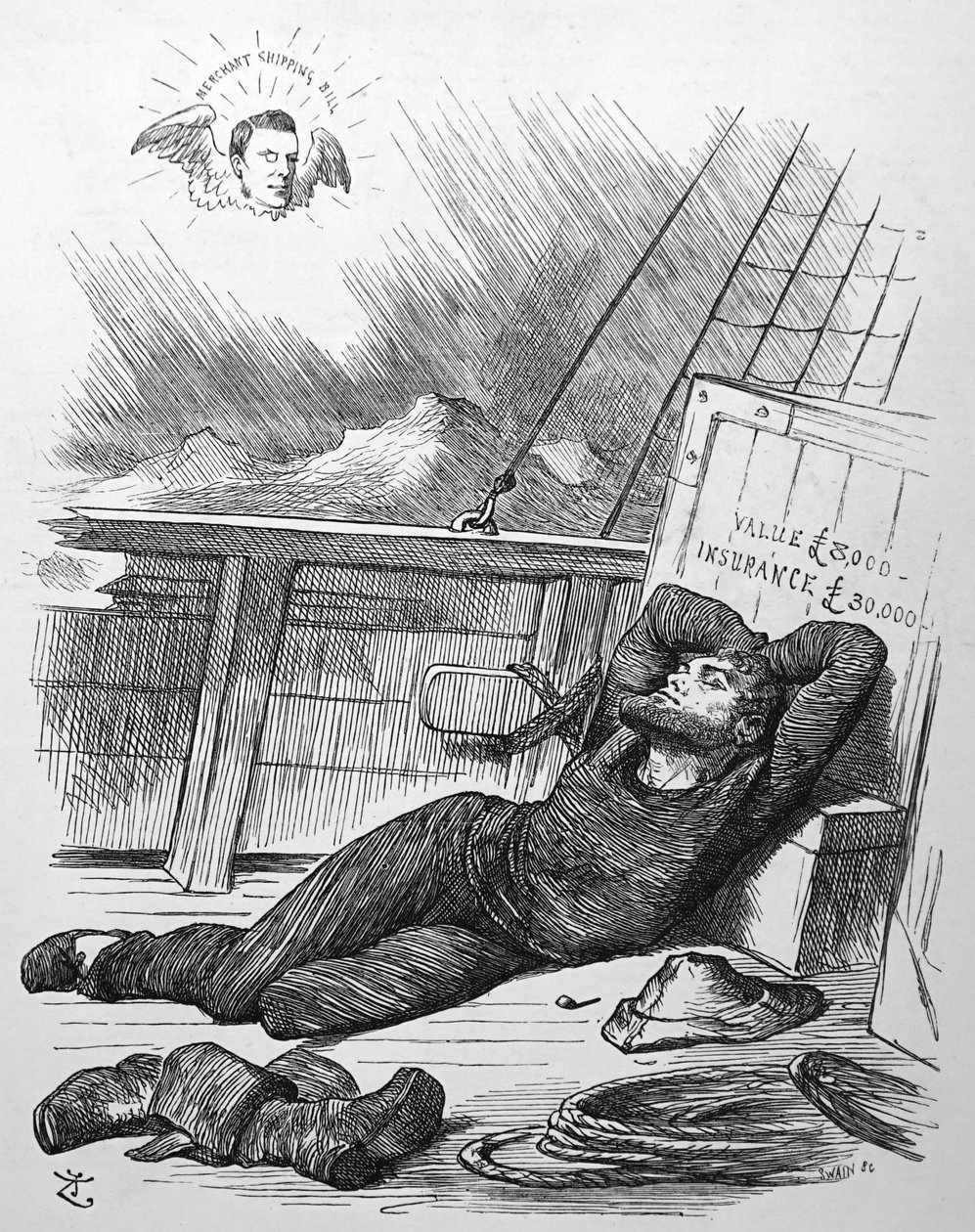 Ein Matrose von John Tenniel