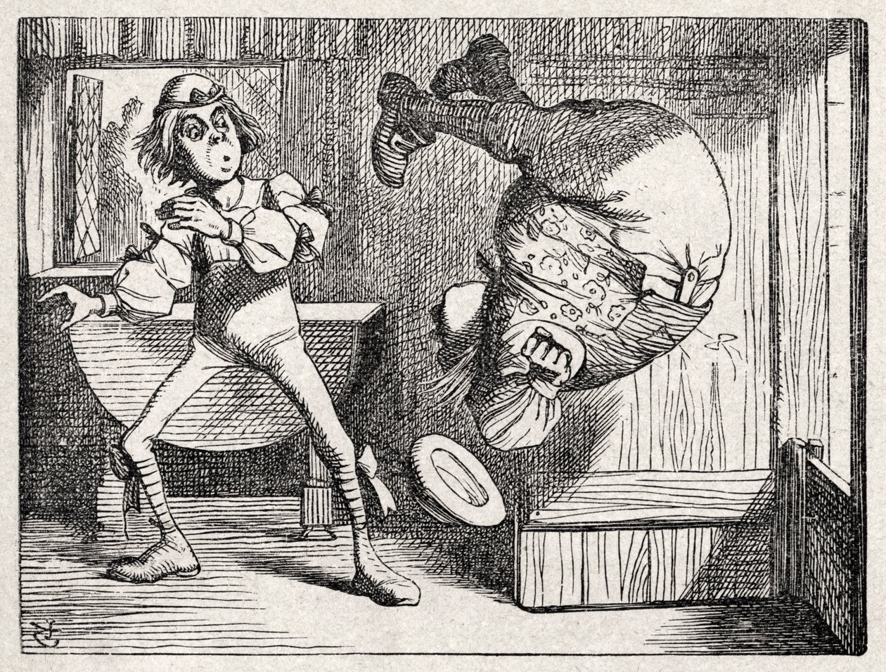 Vater William und die von John Tenniel