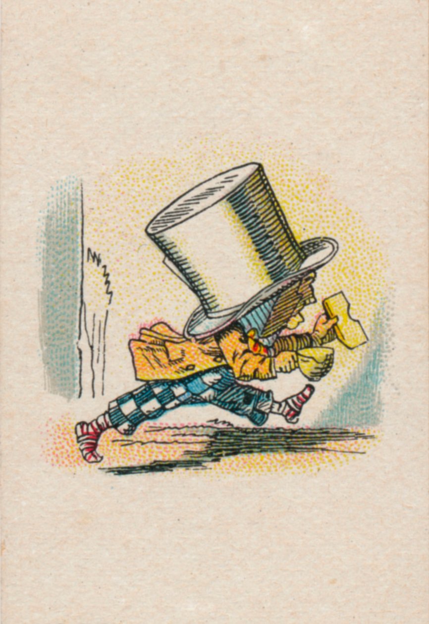 Der Hutmacher verlässt das Gericht, 1930 von John Tenniel
