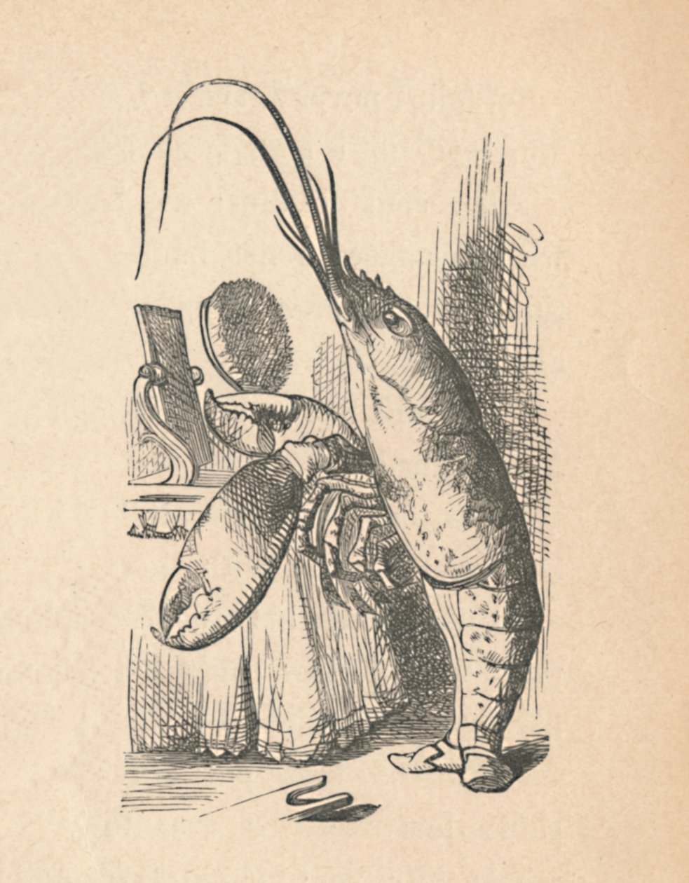 Der Hummer, 1889 von John Tenniel