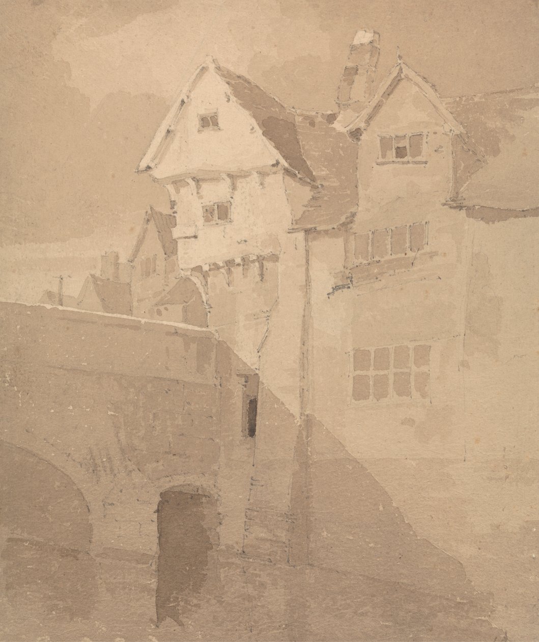 Fye Bridge, Norwich von John Thirtle