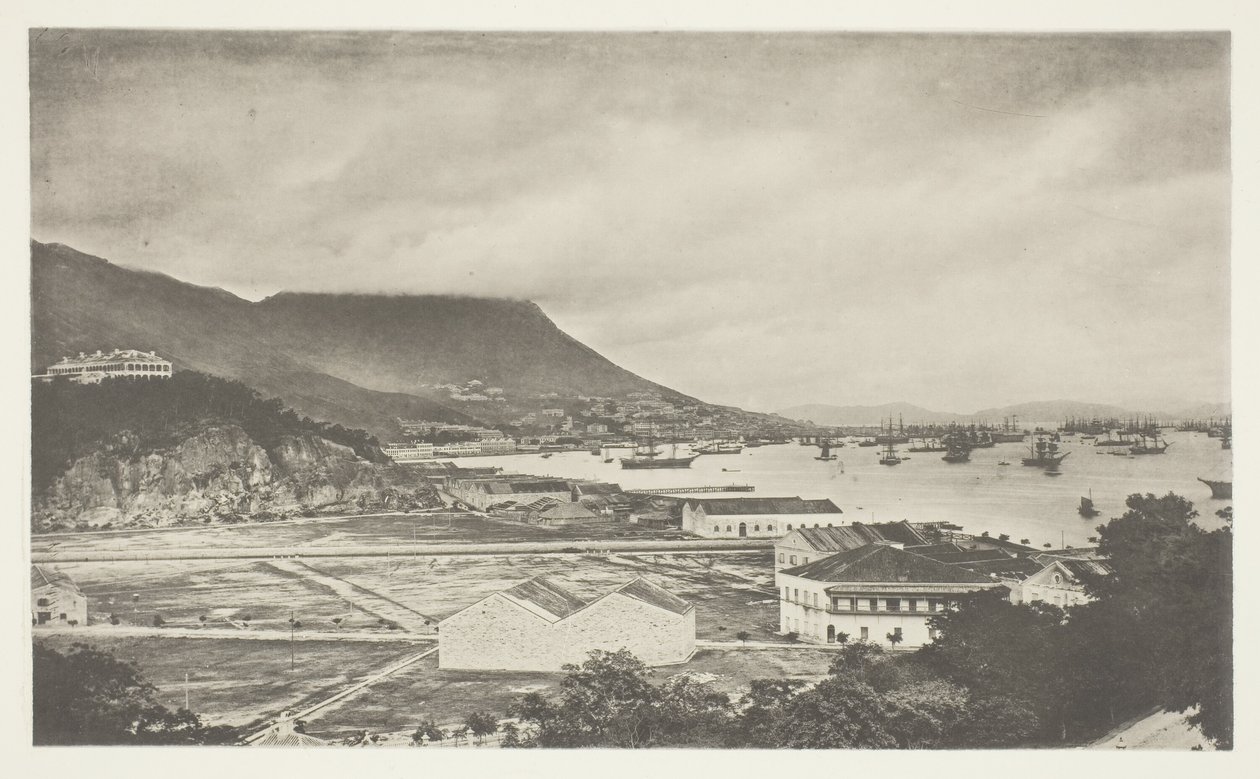 Stadt Victoria, Hongkong von John Thomson