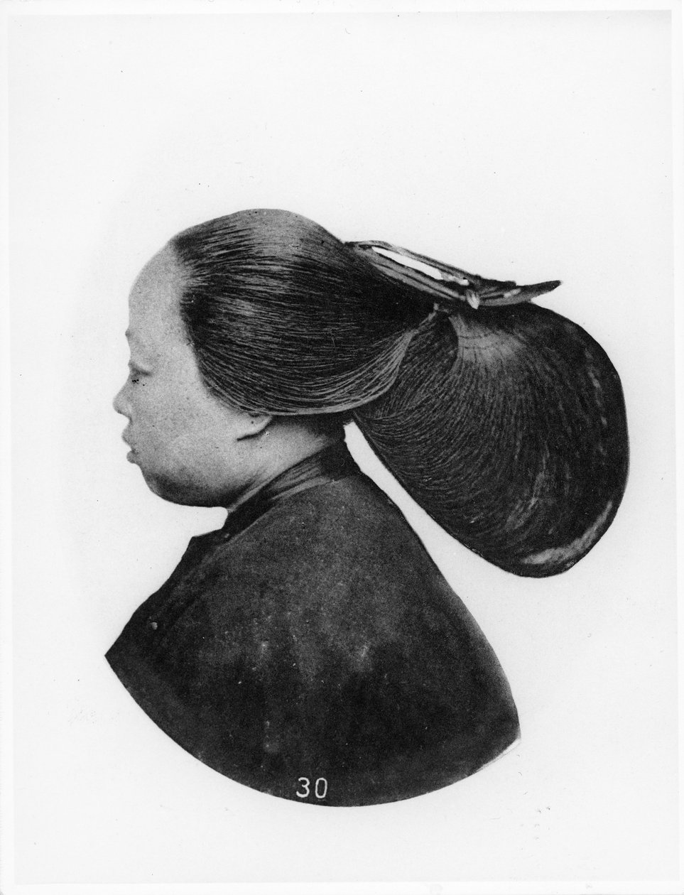 Frisur einer Ningpo-Frau, ca. 1867-72 von John Thomson