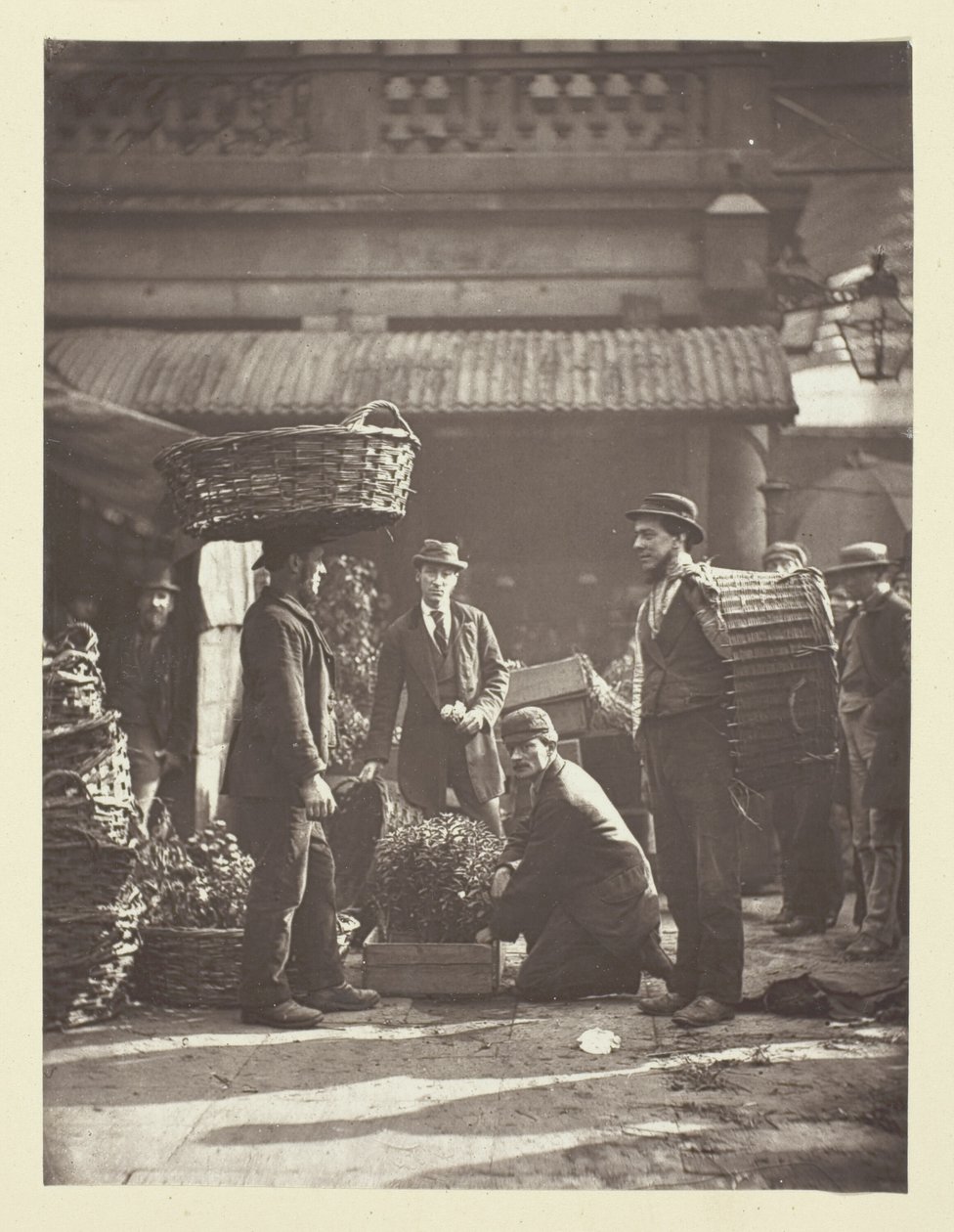 Arbeiter von Covent Garden von John Thomson