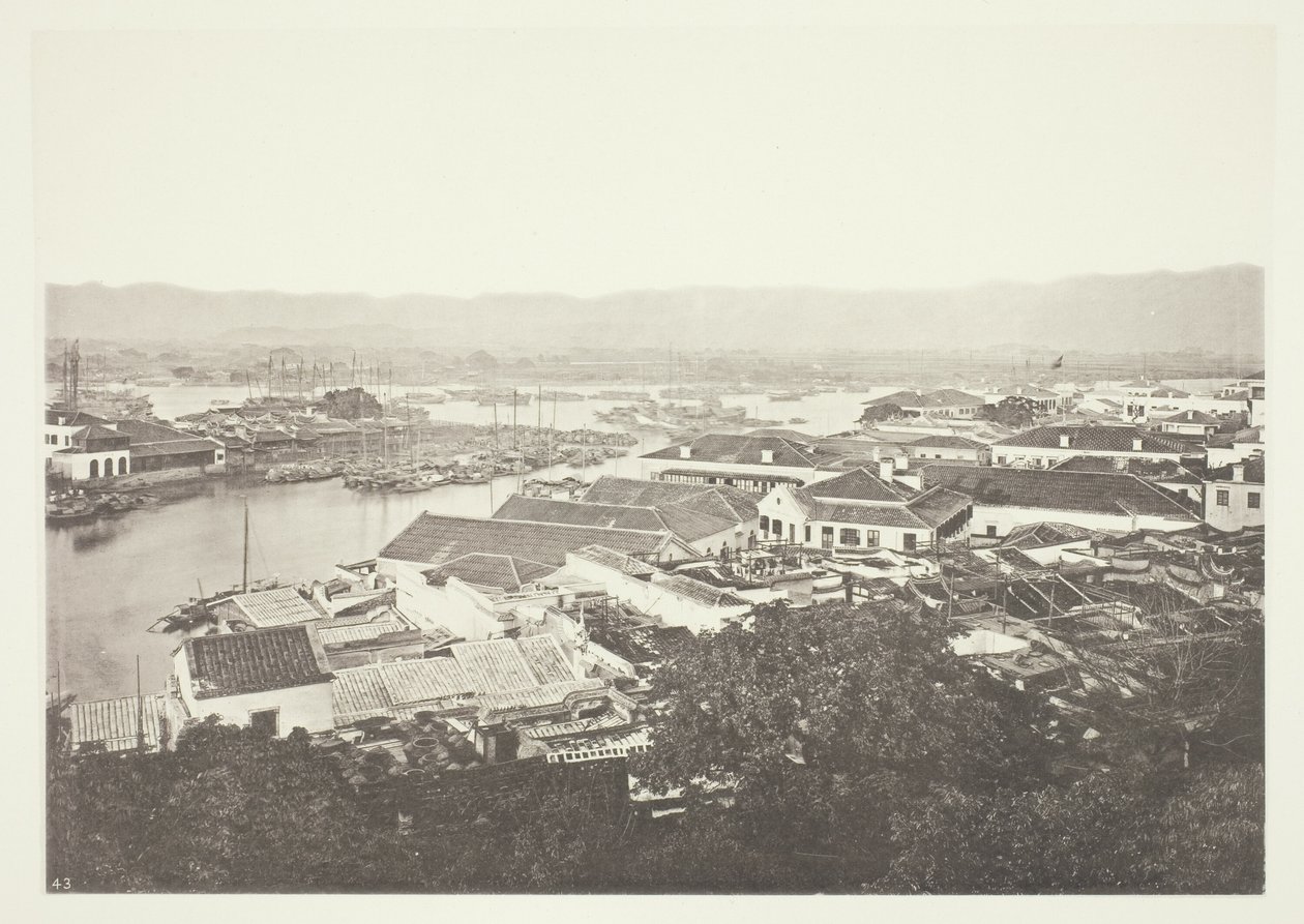 Ausländische Siedlung in Foochow von John Thomson