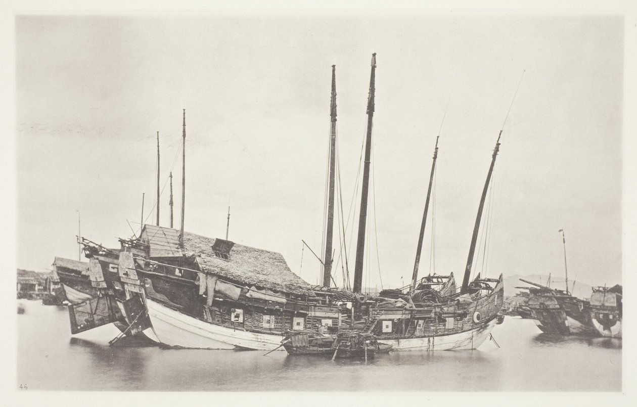 Alte Dschunken von John Thomson