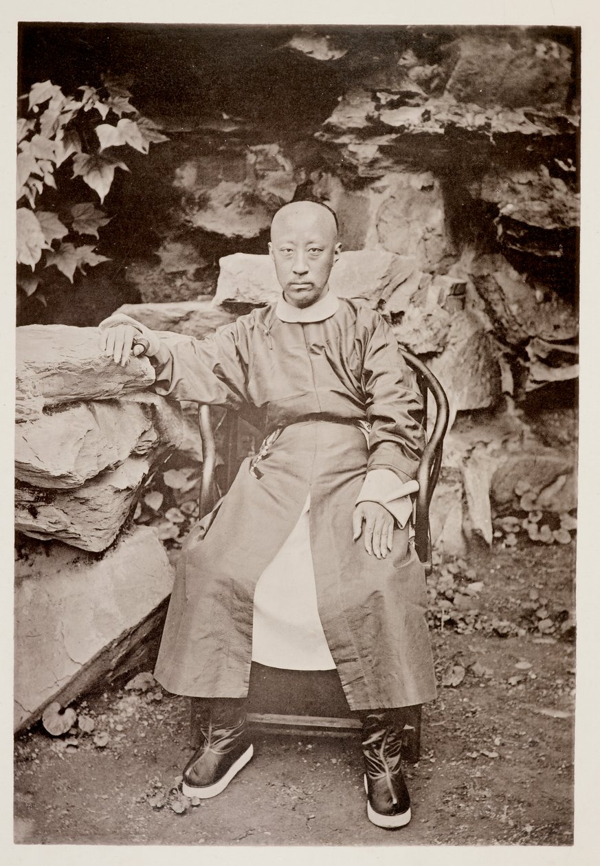 Prinz Kung, Peking, ca. 1872 von John Thomson