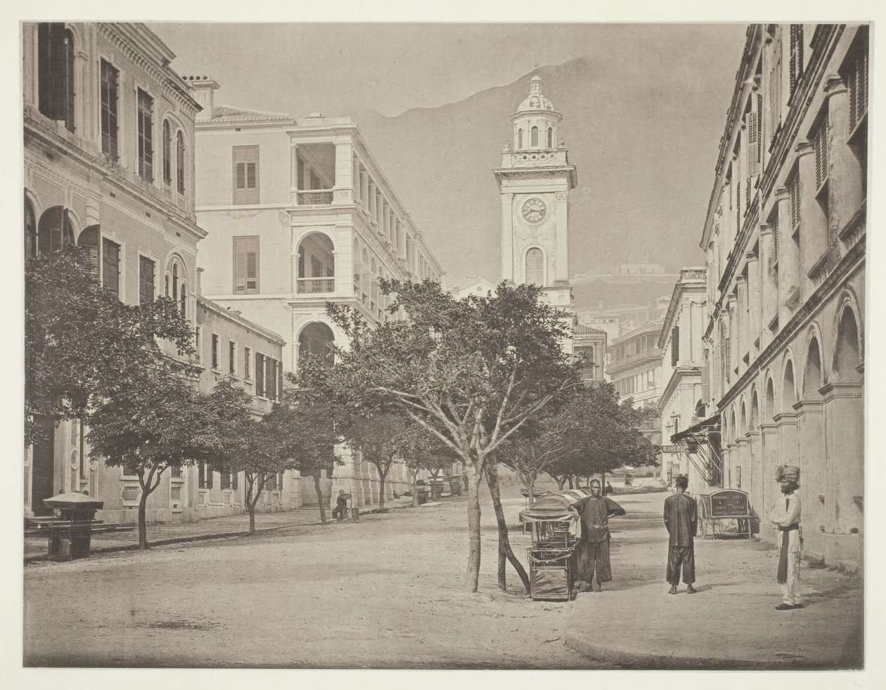 Der Uhrturm, Hongkong von John Thomson