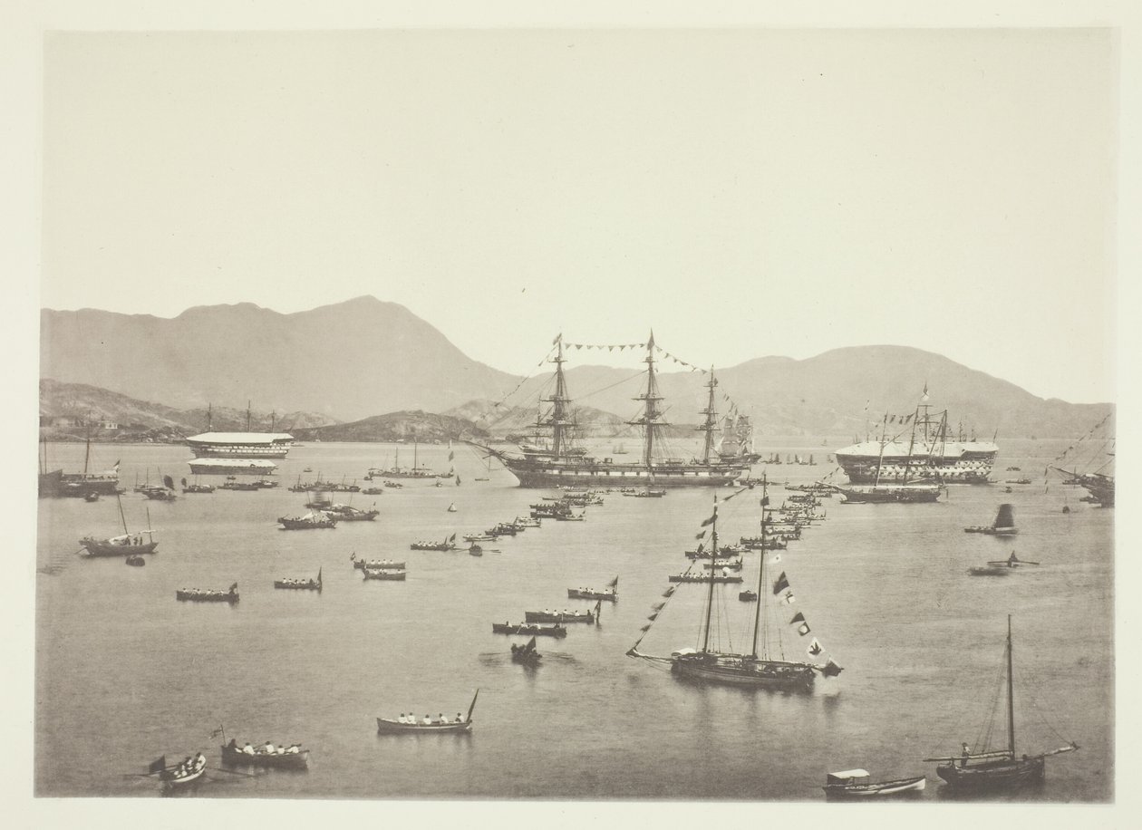 Der Hafen, Hongkong von John Thomson