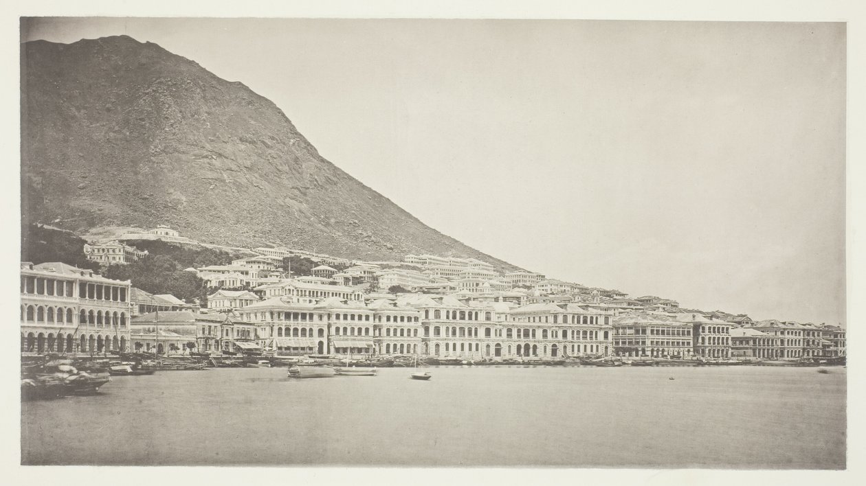 Die Praya, Hongkong von John Thomson