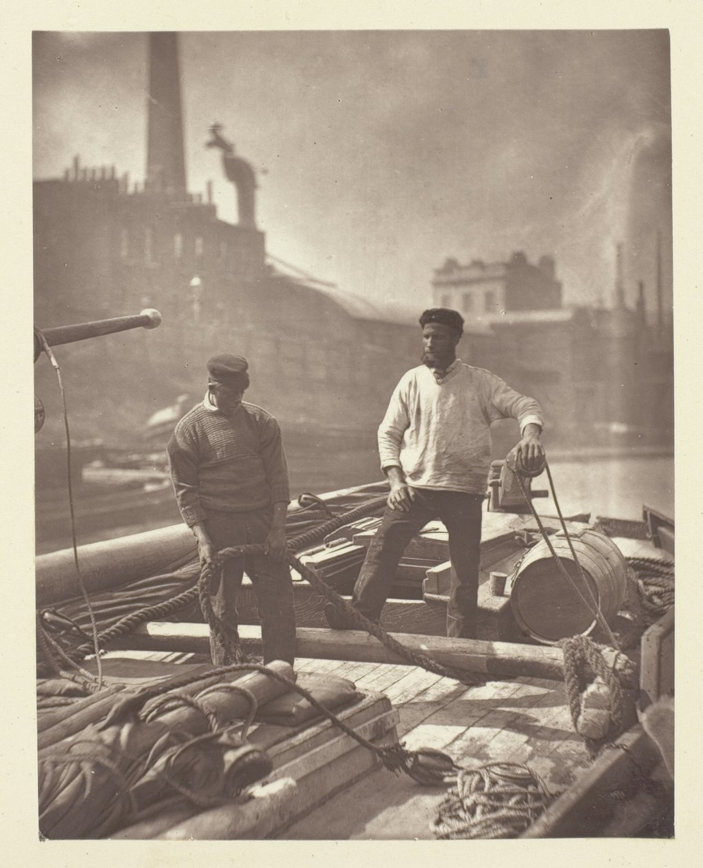 Arbeiter auf der "Stillen Autobahn" von John Thomson