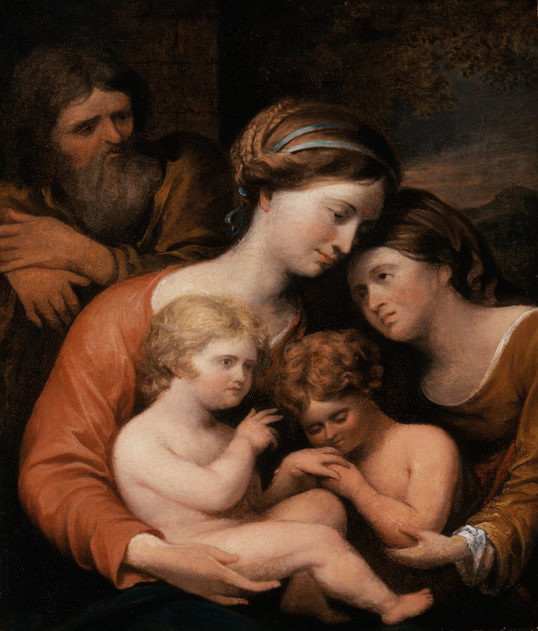 Heilige Familie, 1826-8 von John Trumbull