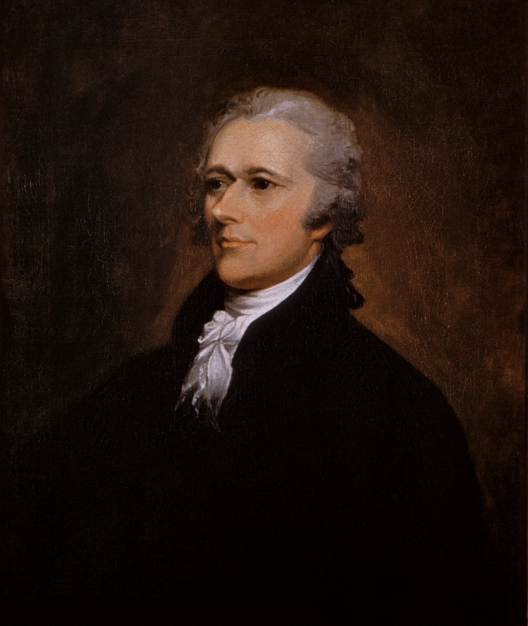 Porträt von Alexander Hamilton von John Trumbull