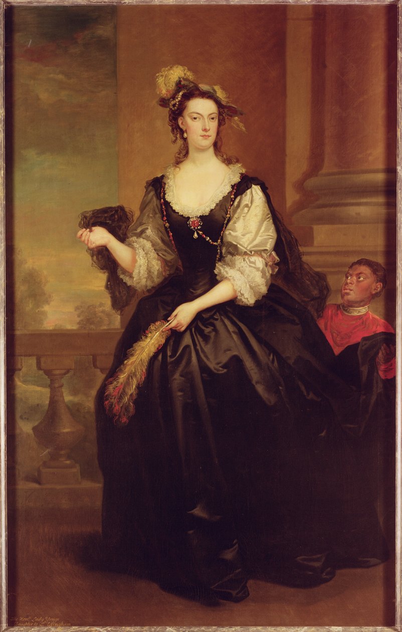 Porträt von Anne Howard, Lady Yonge von John Vanderbanck