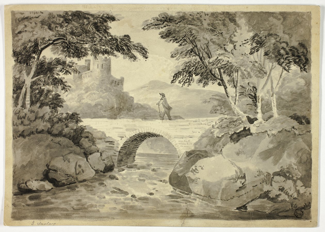 Kidwelly Castle, Südwales von John Varley