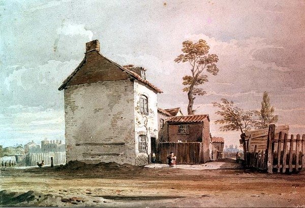 Pesthäuser, Tothill Fields von John Varley