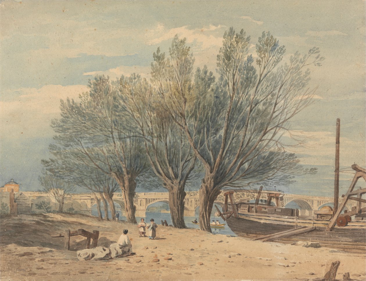 Vauxhall-Brücke von John Varley