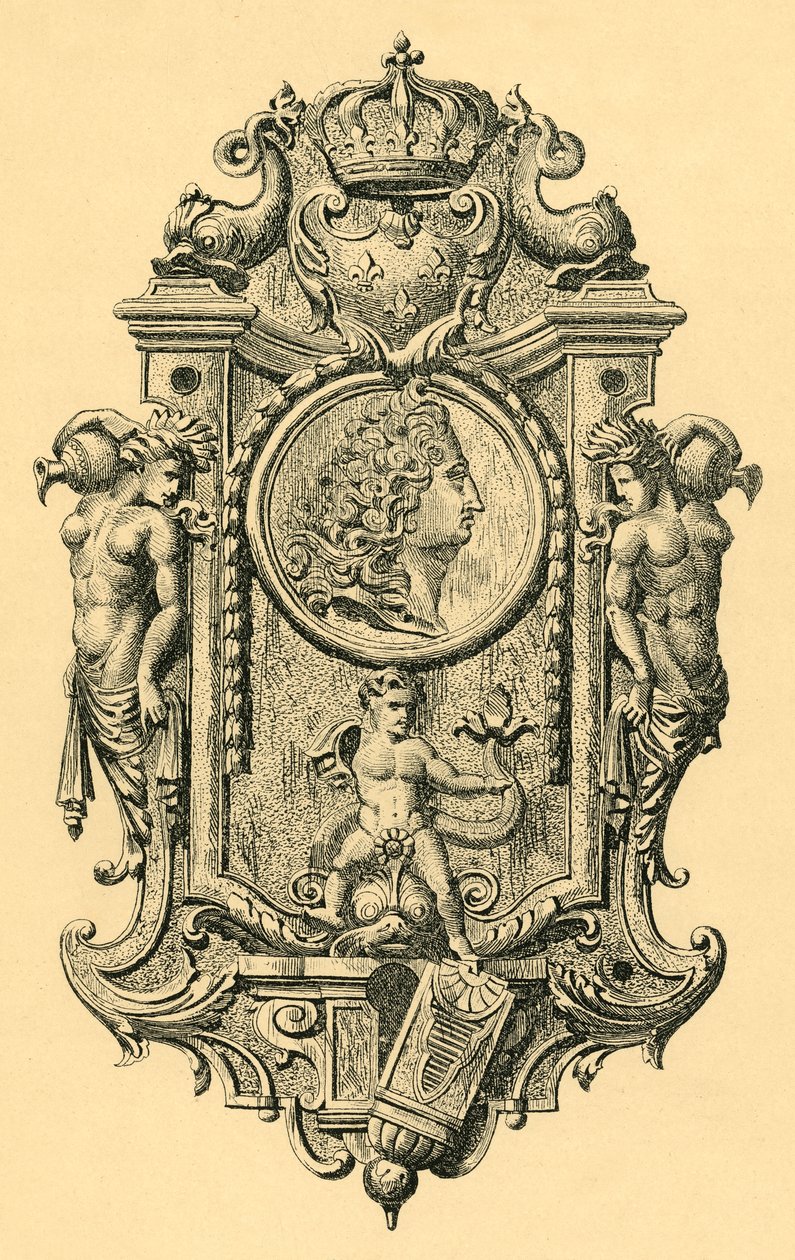 Stahlschlüsselplatte, frühes 18. Jahrhundert, 1881 von John Watkins