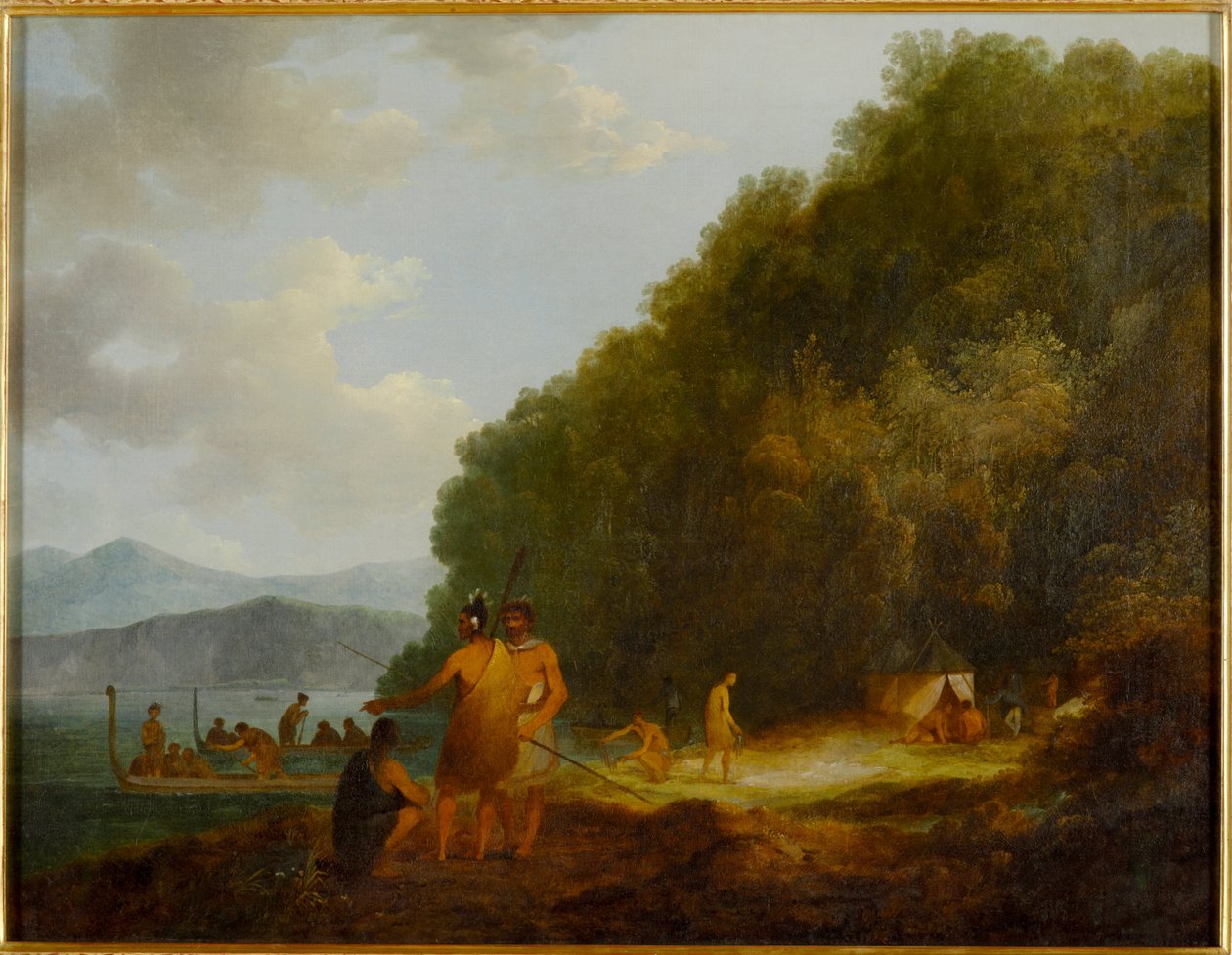Ship Cove, Queen Charlotte Sound von John Webber