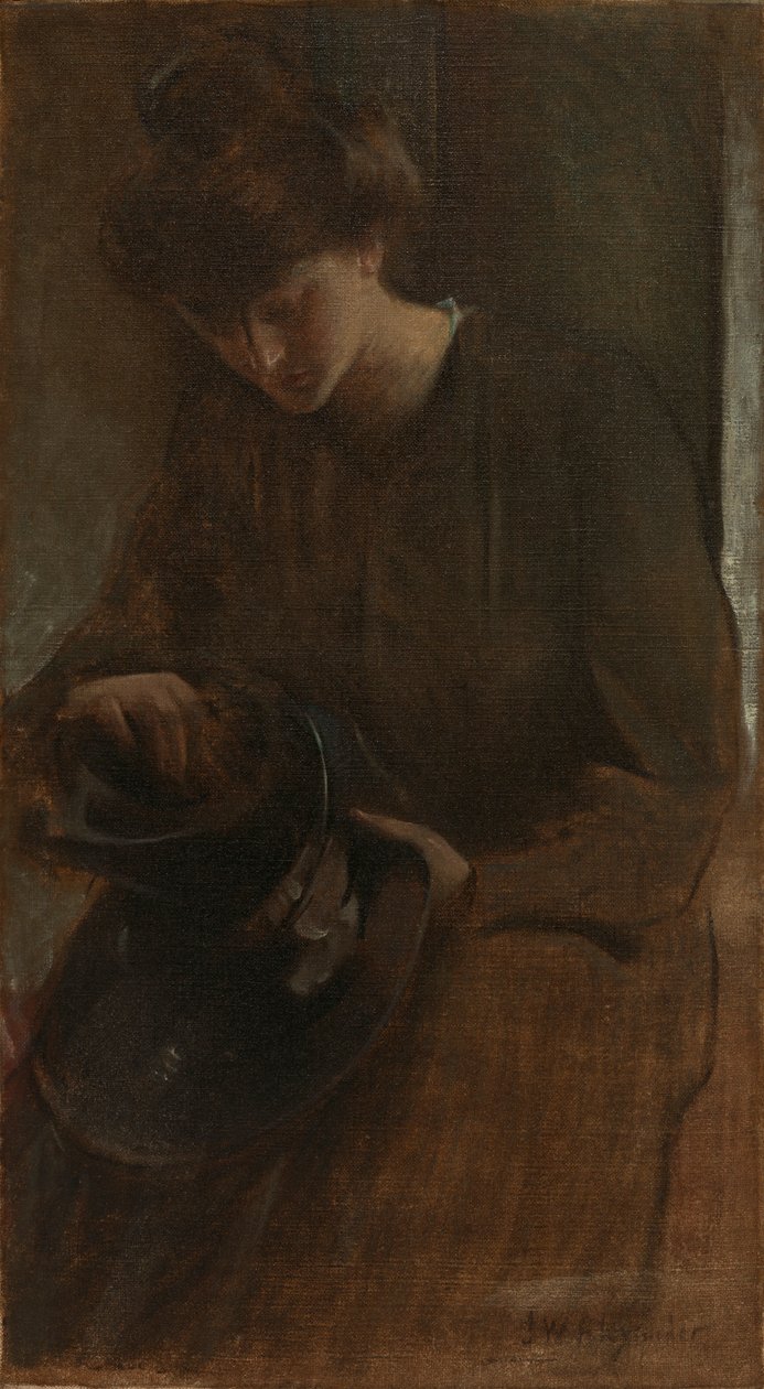 Ein Arbeiter, ca. 1898 von John White Alexander