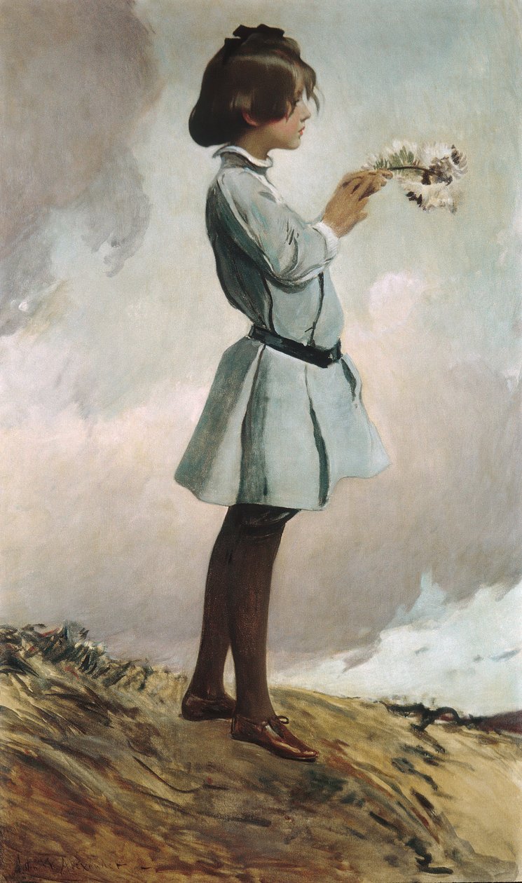 Geraldine Russell, 1902 oder 1903 von John White Alexander