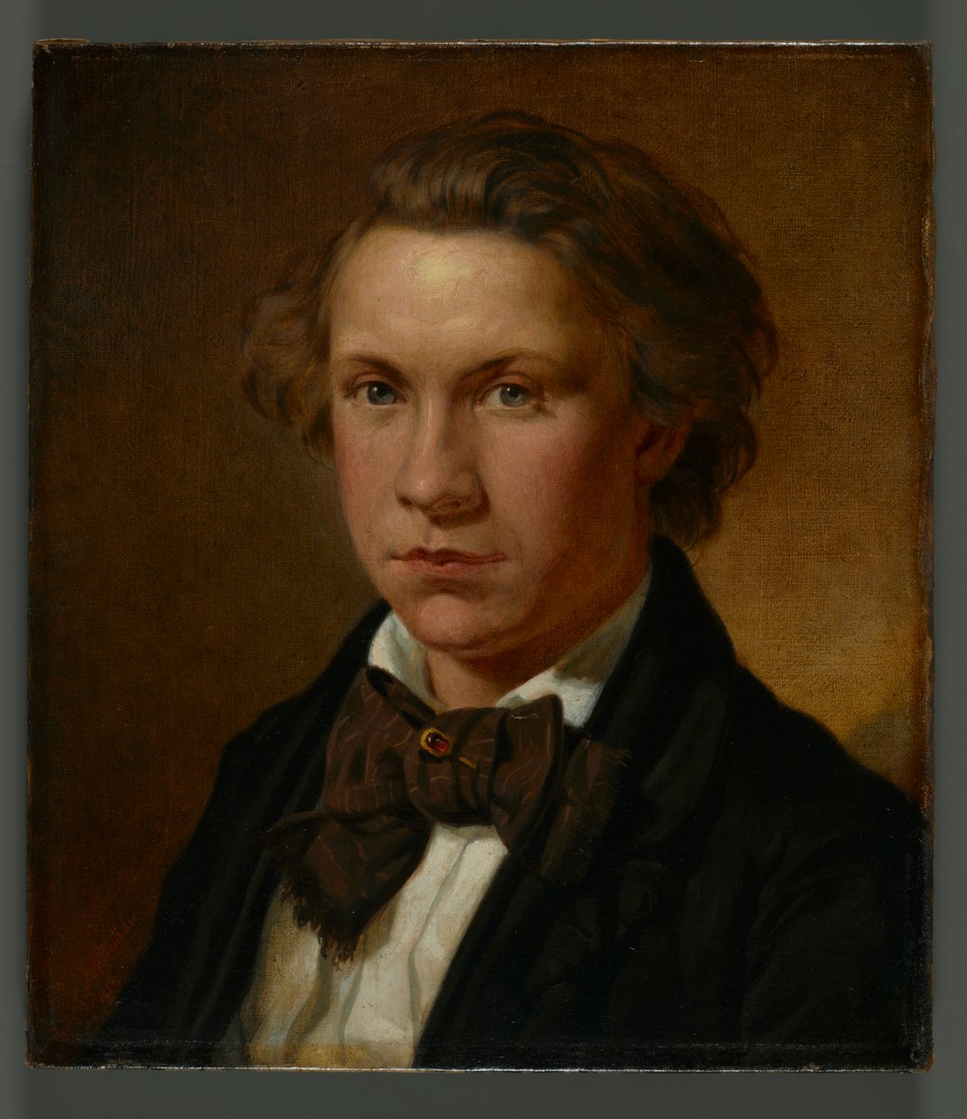 Porträt eines Mannes, 1859 von John Whittaker