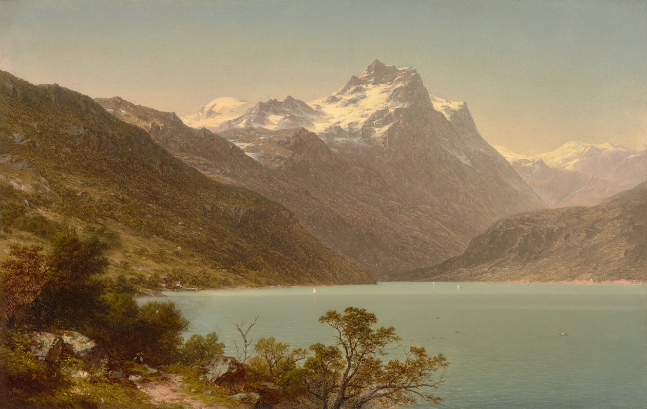 Alpensee (1860) von John William Casilear
