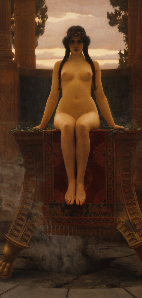 Das delphische Orakel von John William Godward