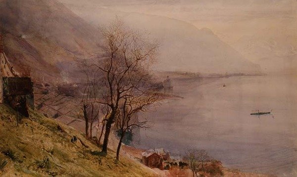 Über Montreux von John William Inchbold