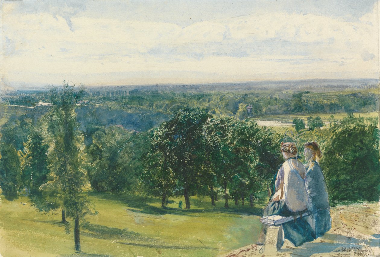 Im Richmond Park von John William Inchbold