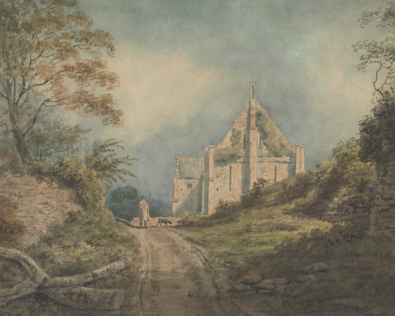 Die Abteischeune, Abbotsbury von John William Upham