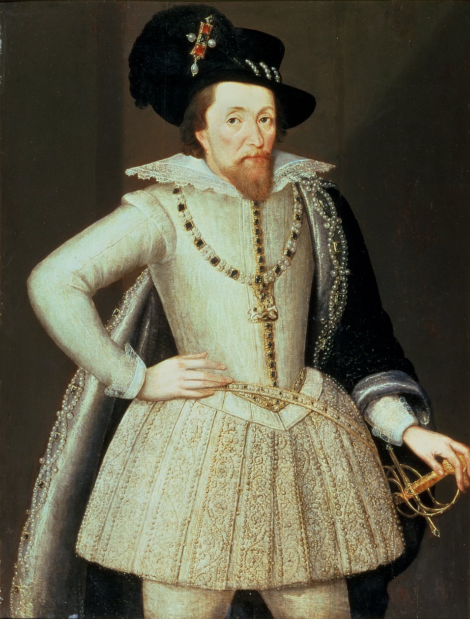James I., Halbporträt von John de Critz