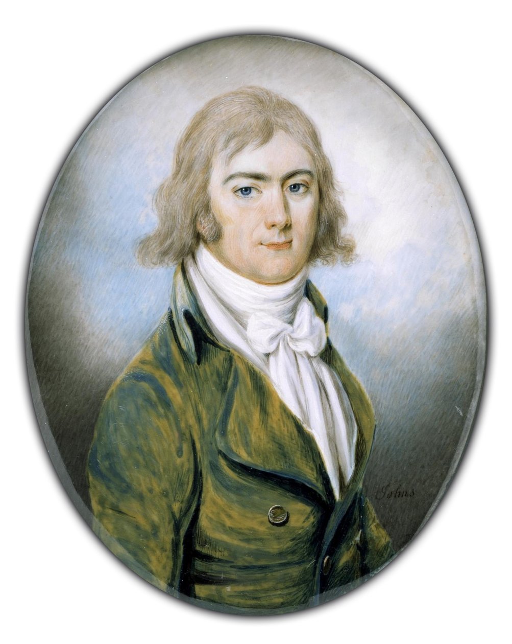 Porträt eines Mannes von Johns